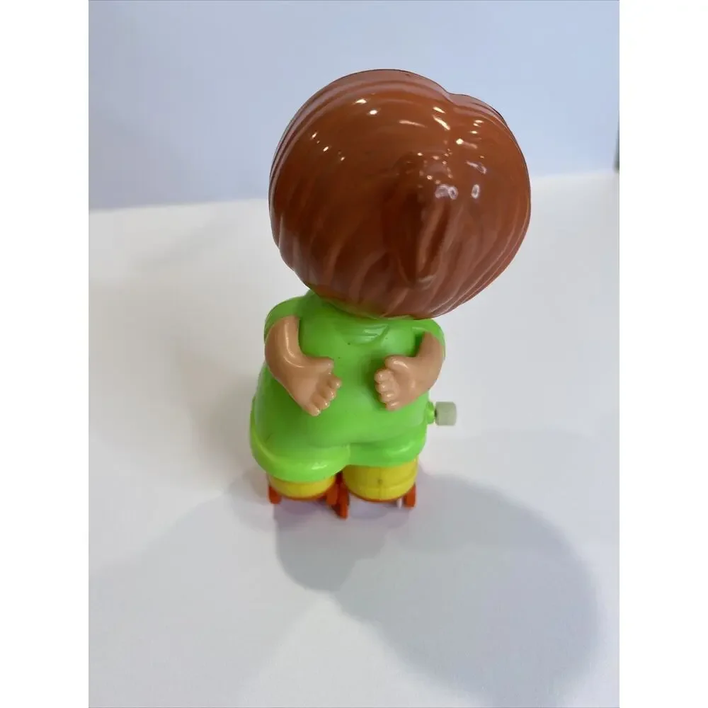 VINTAGE TOMY Wind-Up Plastic Toys Mickey Mouse 1977 78 79 Skating Girl Truck